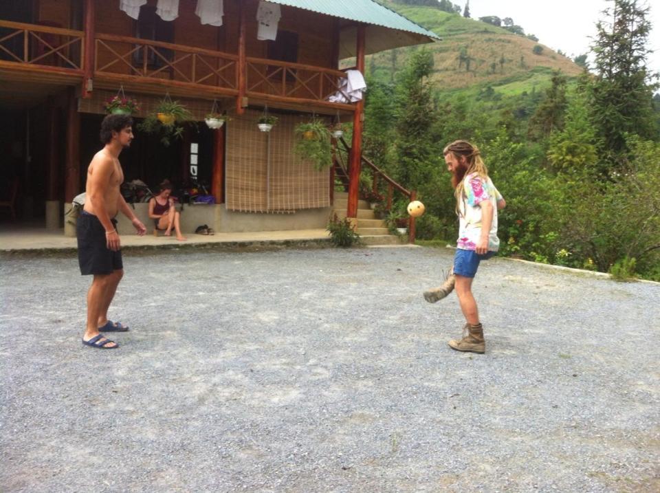 Flower Hmong Homestay Bac Ha  Buitenkant foto